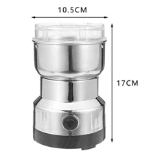 Máquina Molino Eléctrico De Grano De Acero Inoxidable Color Eu Plug-220v Importadora Tim ChengLeody