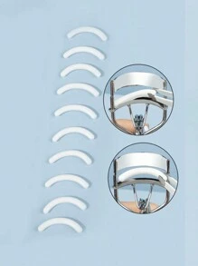 10pcs Eyelash Curler Refill Strip Rubber Curler Replacement Refill Pad For Universal Eyelash Curler - Multicolor - View 4