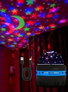 Guanova 1pc USB Power Water Ripple Projector Light , Aurora Projection, Starry Sky Projection, Crystal Projection, Suitable For Bedroom, Adult Game Room, Home Theater, Room Decoration, Valentine\ Day Gift, Camping, Wedding Decoration,Lamp,LED Projector - Projector Lamp - View 8