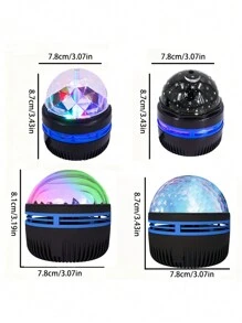 Guanova 1pc USB Power Water Ripple Projector Light , Aurora Projection, Starry Sky Projection, Crystal Projection, Suitable For Bedroom, Adult Game Room, Home Theater, Room Decoration, Valentine\ Day Gift, Camping, Wedding Decoration,Lamp,LED Projector - Projector Lamp - View 12