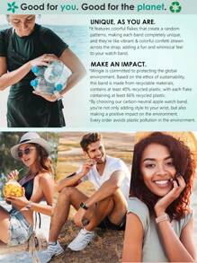 透气运动表带,兼容 38mm、40mm、41mm、42mm、44mm、45mm、49mm 表盘,男女通用,塑料软硅胶材质,彩色圆点孔设计,兼容 Series 11、10、9、8、7、6、5、4、3、2、1、SE、Ultra、3、2、1。 - 粉色 - 查看 7