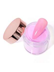 10克/罐 Y2K 粉色亚克力粉 12色专业雕刻水晶粉，适用于美甲延长和造型，无需灯固化，亚克力按压指甲