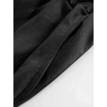 Set Of 2 Men's T-Shirts And Shorts With Print, Short Sleeves And Round Neck, Comfortable And Slightly Stretchy Casual Clothing, Men's Clothing - Màu be - Xem 3