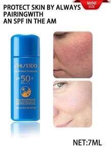Shiseido Summer Sunscreen Essential Water Resistant Protective Sunscreen Lotion 7ml (Blue) [Mini Size] - Protective Lotion 7ml - View 3