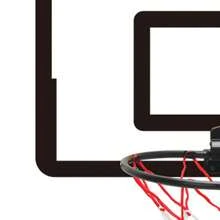 Mini Basketball Hoop Indoor Punch-Free Hanging Movable Door Basketball Hoop Set - Black - View 10