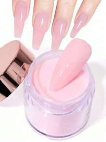 10克/罐 Y2K 粉色亚克力粉 12色专业雕刻水晶粉，适用于美甲延长和造型，无需灯固化，亚克力按压指甲