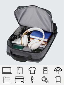 Upgraded Men's Multifunctional Lightweight Backpack, Back To School Backpack, Ultralight Men's Backpack, Backpack School Bag Halloween Gift For Men Christmas College Bag College - Multicolor - View 5