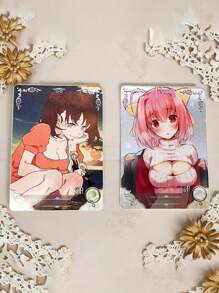 150張女神物語風雪月花動漫收藏卡 - 粉色 - 查看 2
