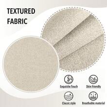PAROLL Metal Chair Cushions 14x14 Seat Small Tolix For Metal Chairs Cushions Pads Dining 14 Inch - Light Linen - View 4