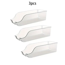 Support de boisson empilable de grande taille - boîte de rangement en plastique transparent pour réfrigérateurs, armoires et plans de travail - parfait pour organiser la nourriture et les boissons dans les cuisines et les garde-manger, décoration de la maison, cadeaux de Noël, cadeaux pour la maison, décoration de la chambre