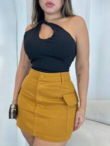 Women T-Shirts - màu đen - Xem 2