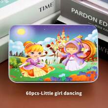 1 Box/60 Small Puzzle Pieces, Educational Early Education Toys, Small Puzzle Metal Boxes For Children's Intellectual Development, Wooden Puzzle Games With Puzzle Boards, Themed Puzzle Wooden Toys, Gifts For Boys And Girls In Kindergartens,Puzzle,Puzzles,Games - 60-piece Small Puzzle - View 31