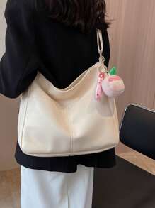 时尚纯色休闲斜挎包