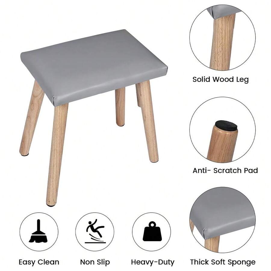 Yone jx je Vanity Table Set With Adjustable Brightness Mirror And