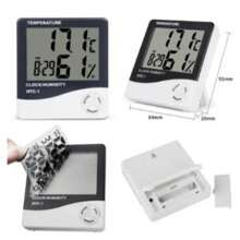Termo Higrometro Medidor Temperatura Umidade Sensor Externo - Multicolorido - Visão 5