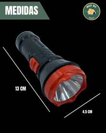 1 Piece Portable Flashlight With Charging, Plug-In Charging And Display, Multifunctional Lighting For Outdoor, Fishing, Hiking And Emergencies A-27 - Black - View 2