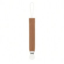 1 件双层皱褶面料时尚印花婴儿奶嘴夹和不锈钢奶嘴夹，适合日常使用 - 彩色 - 查看 22