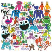 51 件可爱卡通贴纸，适用于装饰滑板、电脑、书桌、DIY - 彩色 - 查看 2