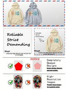 Personalized Hoodies, Mother's Day Gifts With Your Text/Name/Blessing, Family Party/Group Outfits, Holiday Gifts, Best Friend Gifts, Anniversary Gifts, Valentine's Day Gifts, Gifts For Her, Fall Clothes, Fall Tops, Women's Tops, Winter Women's Clothing. - Apricot - View 4