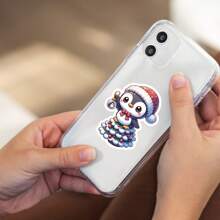 50pcs Cartoon Penguin Stickers, Vinyl Sticker For Laptop Water Bottle Guitar Bike Car Motorcycle Bumper Luggage Skateboard Graffiti, Cute Decals, Best Gift For Children,Teen,Men,Women.,School Supplies,Back To School - Multicolor - View 9