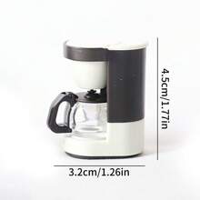 1:12 Scale Miniature Kitchen Appliances Set - Electric Rice Cooker, Juicer, And Coffee Maker, Decorative Accessories For Dollhouse Kitchen - Multicolor - View 13