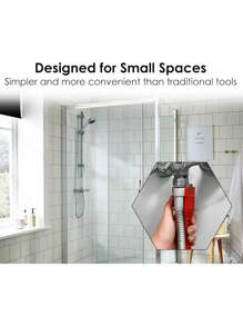 1 件装水槽维修工具，管道安装工具，适用于家用水管拆卸维修 - 紅色 - 查看 4