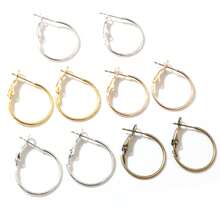 20个15-30毫米圆形耳环DIY首饰制作配件 - Earring hoops - 查看 7