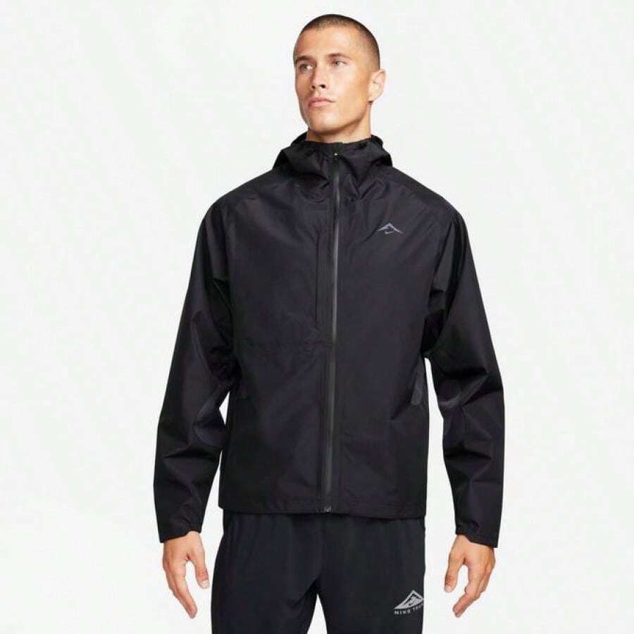 Men's Nike Trail Coic Peaks GORE-TEX INFINIUM Running Jacket - FB7532-010/Black/Anthracite/Anthracite - View 1