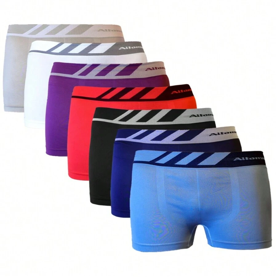Kit 5 Boxers Plus Size Microfibra Sem Costura Promoção