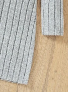 Young Girl Cute Embroidered Pattern Casual Long Sleeve Dress