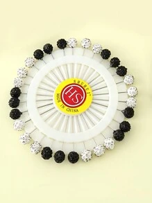 Set de 30 pinzas para bufandas, imperdibles de seguridad para mujer, cierres para chales, accesorios de alfileres de hiyab, broches para mujer
