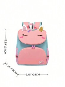 新款卡通獨角獸女童背包,學校書包
