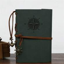 1 Máy Tính Dày Vintage Cướp Biển Xoắn Ốc Sổ Tay, Phong Cách Retro Nhật Ký Tạp Chí Du Lịch, Cá Nhân Notepad Tạp Chí - Nhiều màu - Xem 10