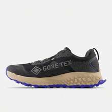 New Balance Fresh Foam X Hierro V7 Gore-Tex® - Black With Marine Blue - View 4