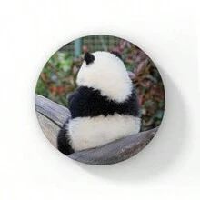 58mm Hoạt hình Dễ thương Đầy màu sắc Panda Nút Ghim Tôi yêu Panda Trái tim Trâm Cài Áo Huy hiệu Ba lô Phụ kiện Phần thưởng cho trẻ em Quà tặng bạn bè - 58mm - Xem 37