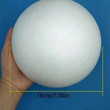 1 pieza/2 piezas Semi-esfera de espuma sólida blanca, en forma de corazón blanco, para arreglos florales DIY, insectos DIY, modelos de planetas DIY, decoración de bodas, ramos de novia, moldes de pasteles, flores decorativas de hotel hechas a mano, mejores regalos - Multicolor - Ver 15
