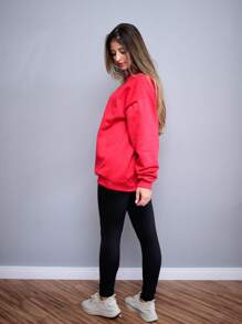 Women Sweatshirts - Đỏ - Xem 4