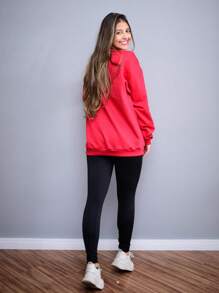 Women Sweatshirts - Đỏ - Xem 5