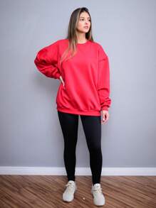 Women Sweatshirts - Đỏ - Xem 1