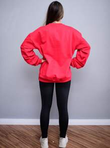 Women Sweatshirts - Đỏ - Xem 8