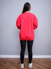 Women Sweatshirts - Đỏ - Xem 7