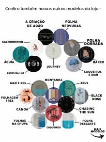 Men's T-Shirt Printed Guitar Round Neck In Premium Cotton Mesh - 黑色 - 查看 8