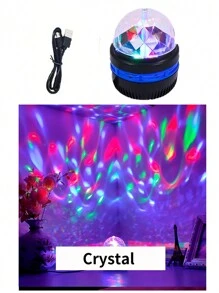 Guanova 1pc USB Power Water Ripple Projector Light , Aurora Projection, Starry Sky Projection, Crystal Projection, Suitable For Bedroom, Adult Game Room, Home Theater, Room Decoration, Valentine\ Day Gift, Camping, Wedding Decoration,Lamp,LED Projector - Projector Lamp - View 14