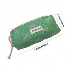 Preppy Pencil Case Aesthetic Pencil Bag Cute Pencil Case For Girls Aesthetic School Supplies - Multicolor - View 3