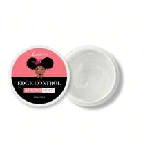 女士边缘控制蜡 强力定型 不油腻 边缘平滑剂 草莓香味 24 小时保持 3.5 盎司/100 毫升 - 白色/草莓口味 - 查看 3