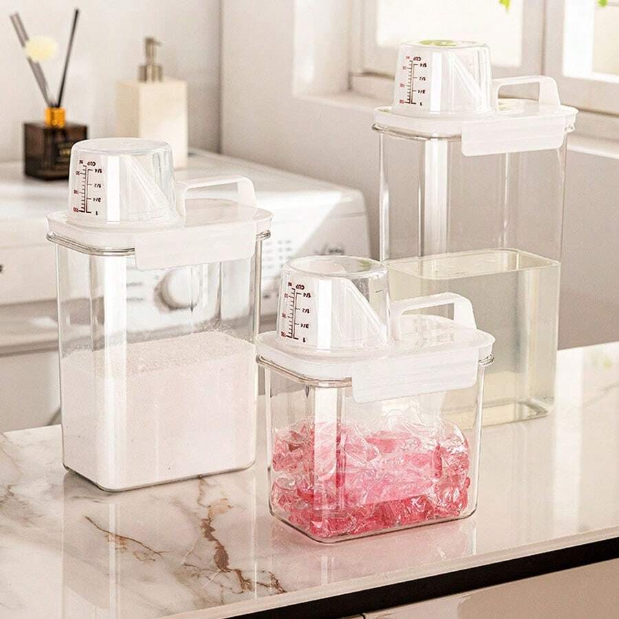 1pc Large Capacity Laundry Detergent Refill Bottle, Empty Bottle For