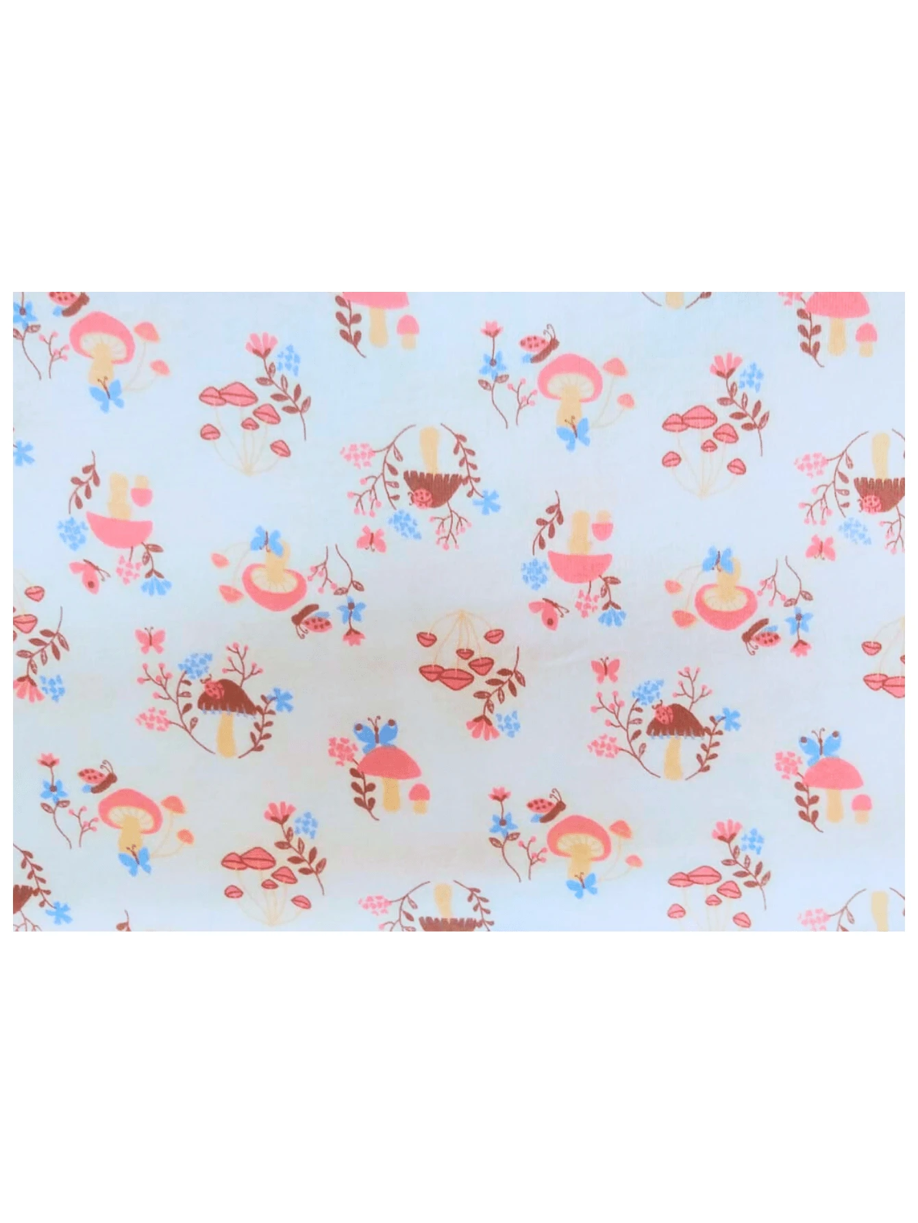 Newborn Baby Swaddle In Children's Flannel Printed Swaddle - 菇 - 查看 1