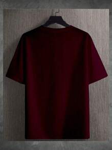 DOIT MINI Personalized T-Shirt - 酒紅色 - 查看 2