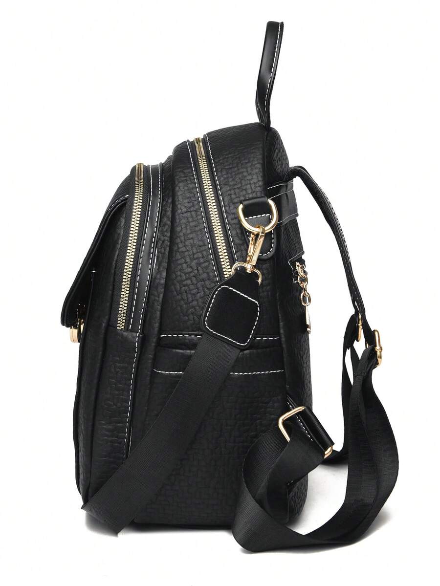Women Large Capacity Backpack Purses High Quality Leather Female