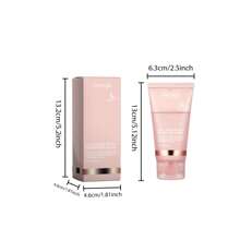 胶原蛋白剥离式面膜 - 温和清洁、保湿、补水、滋养面部皮肤。含有水解胶原蛋白、烟酰胺、维生素 E - 粉紅色 - 查看 5